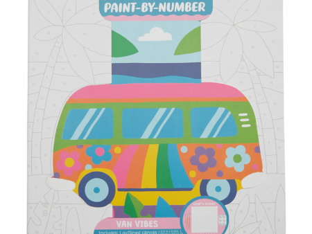 Paint By Numbers Van Vibes Colorific Canvas Kit on Sale