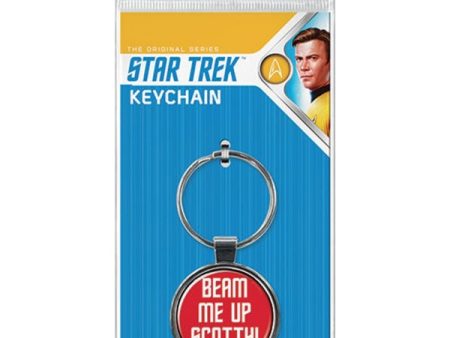 Star Trek Beam Me Up Scotty! Keyring For Discount