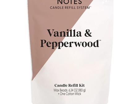 Vanilla Pepperwood Candle Refill Kit Online Hot Sale