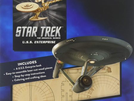 U.S.S. Enterprise IncrediBuilds 3D Wood Model Star Trek Fashion