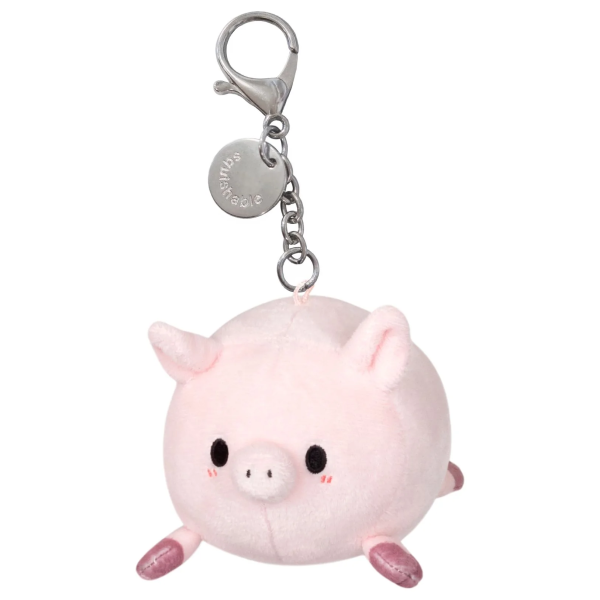 Micro Piggy Plush Keychain 3  For Cheap