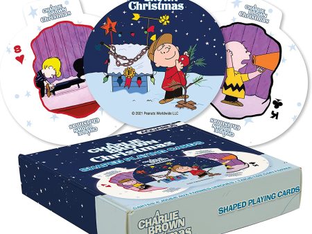 Peanuts Charlie Brown Christmas Shaped Playing Cards Online Sale