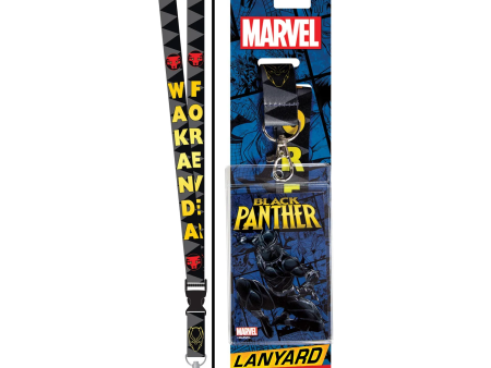 Marvel Black Panther Wakanda Lanyard Cheap