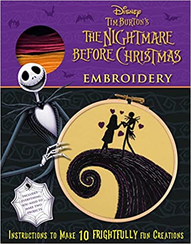 Nightmare Before Christmas Embroidery Kit Hot on Sale