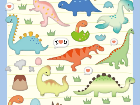 Dinosaur Stickers Nekoni Online now