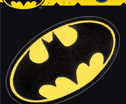 DC Comics Batman Logo Iron-On Patch Hot on Sale