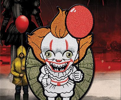 IT Pennywise Iron-On Patch Online Hot Sale