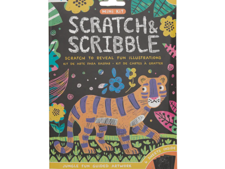 Mini Scratch & Scribble Jungle Fun Cheap