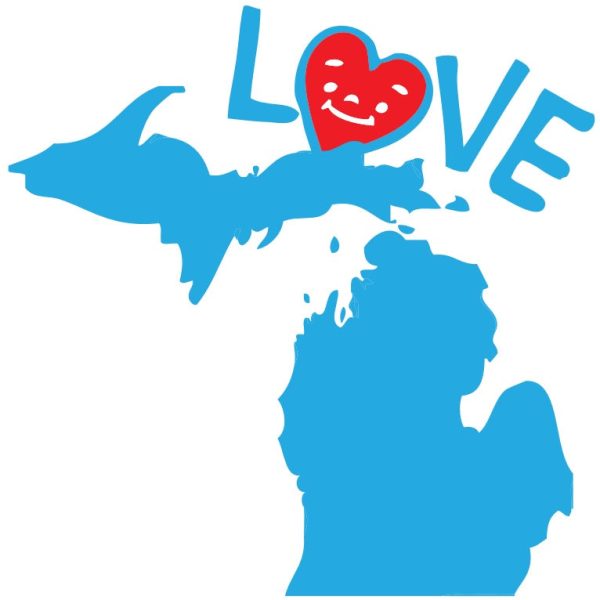 Love Michigan Coaster Discount