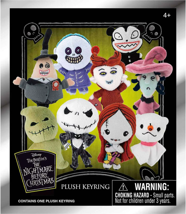 Nightmare Before Christmas Plush Bag Clip Series 1 For Sale