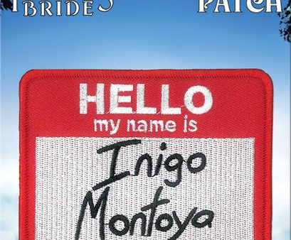 Princess Bride Hello My Name Is Inigo Montoya Iron-On Patch Discount