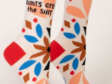 Aunts Are The Shit Women s Socks Online Hot Sale