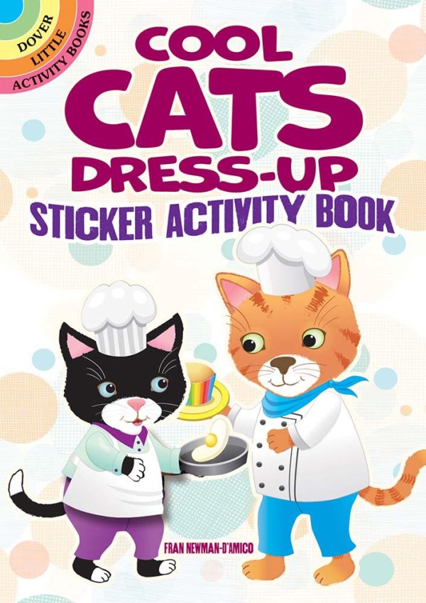 Cool Cats Dress Up Sticker Activity Book For Sale