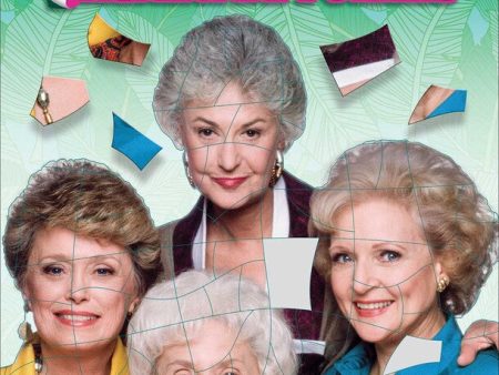 Golden Girls Sticker Art Puzzles Book Supply