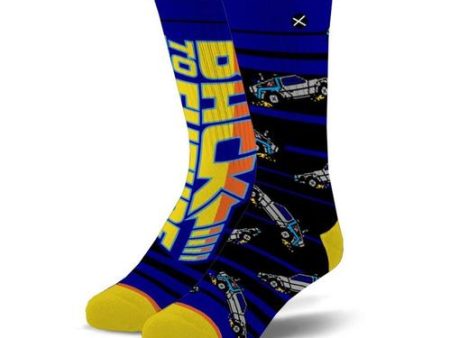 Back To The Future Split Men s Socks Supply