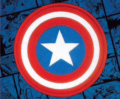 Marvel Captain America Shield Iron-On Patch Online Hot Sale