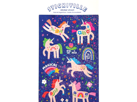 Stickiville Magical Unicorns Stickers Cheap