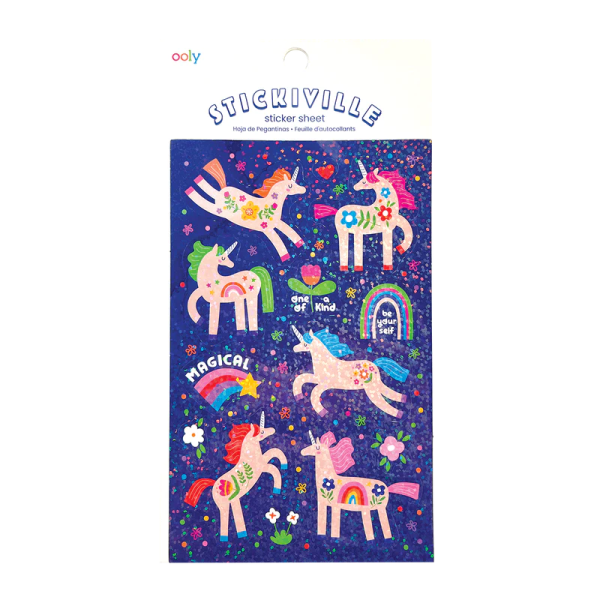 Stickiville Magical Unicorns Stickers Cheap