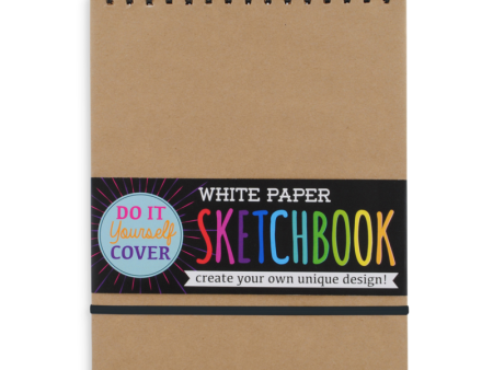 White Paper DIY Cover Sketch Book 75 Pages For Discount