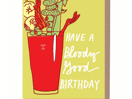 Card Bloody Mary Birthday Online Hot Sale