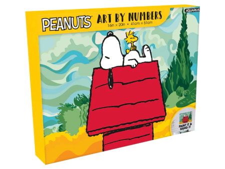 Peanuts Snoopy Chill Art By Numbers For Discount