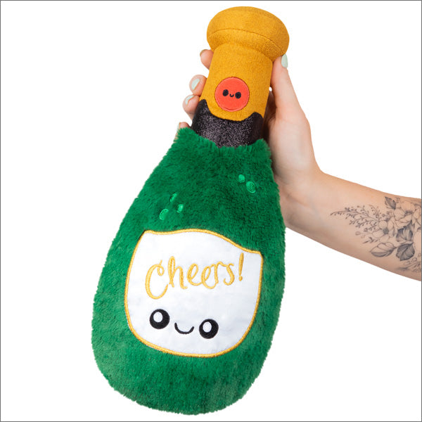 Mini Champagne Bottle Plush 14  Fashion