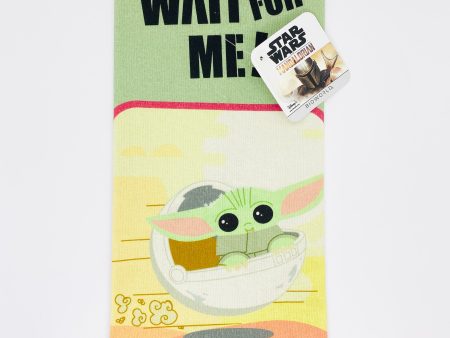 The Child Wait For Me Dish Towel Star Wars The Mandalorian For Sale