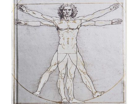 Vitruvian Man Hard Cover Sketch Book Leonardo Da Vinci on Sale