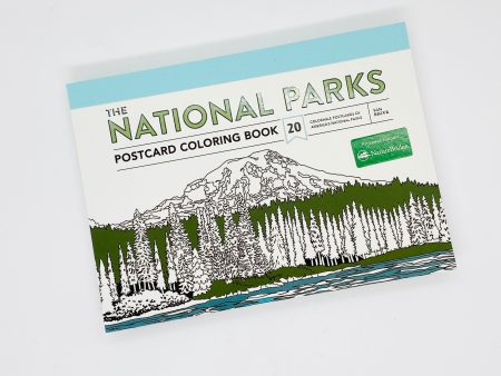 National Parks Postcard Coloring Book Supply