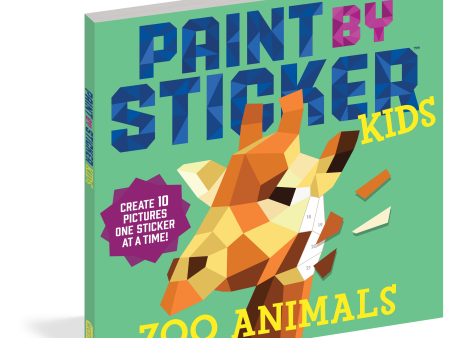 Paint By Sticker Kids Zoo Animals Hot on Sale