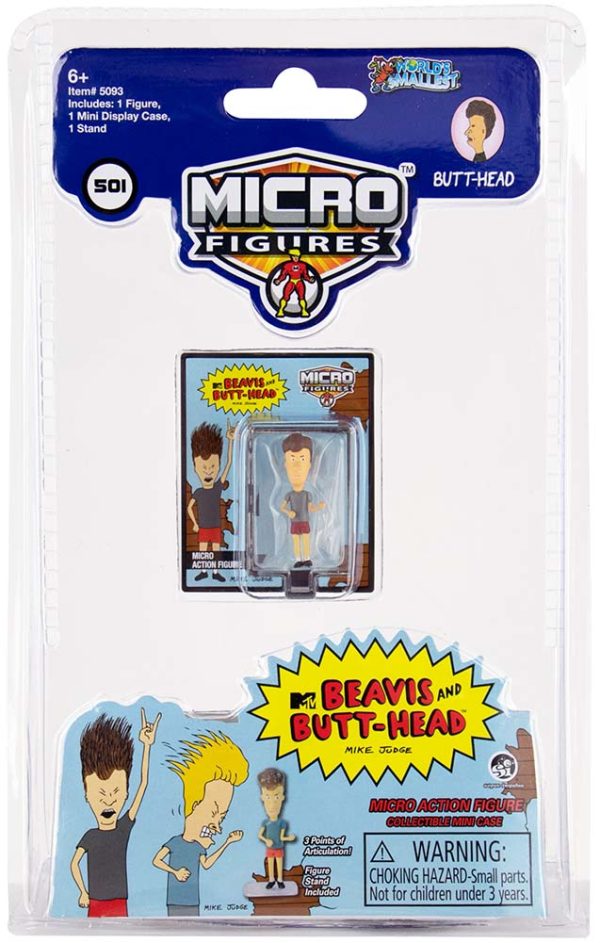 World s Smallest Beavis OR Butthead Figure Assorted For Cheap