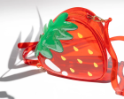 Jelly Strawberry Handbag For Cheap