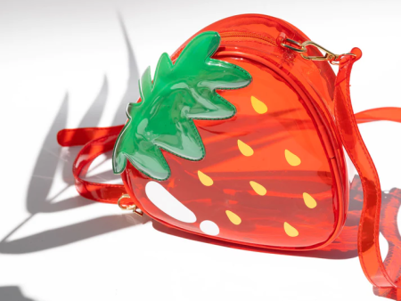 Jelly Strawberry Handbag For Cheap