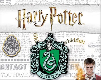 Harry Potter Slytherin Crest Enamel Pin Sale