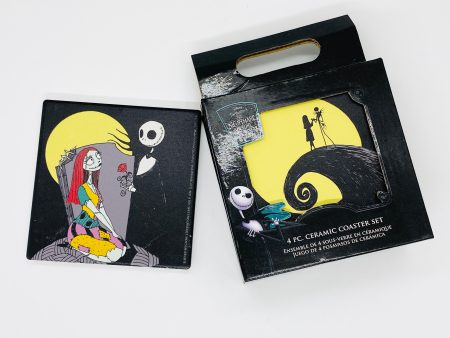 Nightmare Before Christmas Coaster Set Hot on Sale