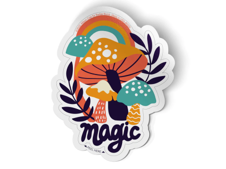 Magic Mushroom Sticker For Discount