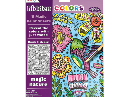 Hidden Colors Magic Nature Magic Paint Sheets Supply