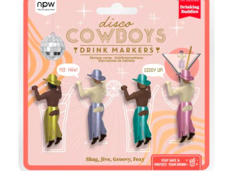 Disco Cowboy Drink Markers Online Hot Sale