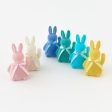 Flocked Howdy Hop Hop Waving Bunny Assorted 6  Online Hot Sale