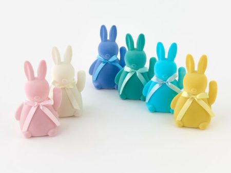 Flocked Howdy Hop Hop Waving Bunny Assorted 6  Online Hot Sale