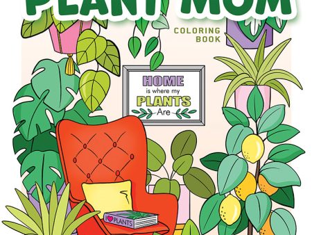 Plant Mom Coloring Book Creative Haven Online Sale