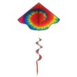 Delta Tie Dye Spinner Kite Supply