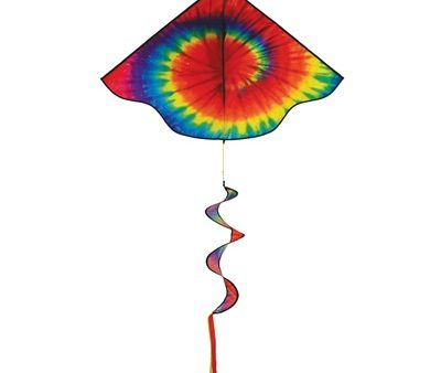 Delta Tie Dye Spinner Kite Supply