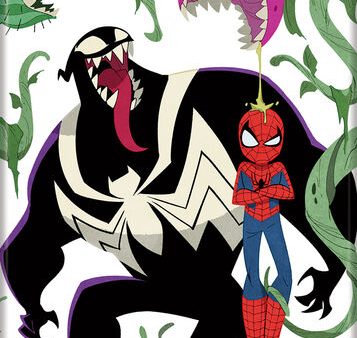 MAGNET Marvel Spider-Man & Venom Trouble Hot on Sale