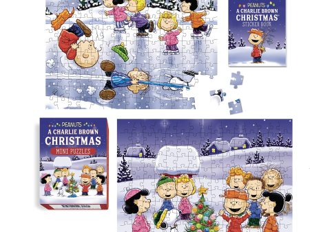 Charlie Brown Christmas Mini Puzzles Kit Peanuts Sale