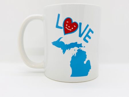 Love Michigan Mug Online Hot Sale