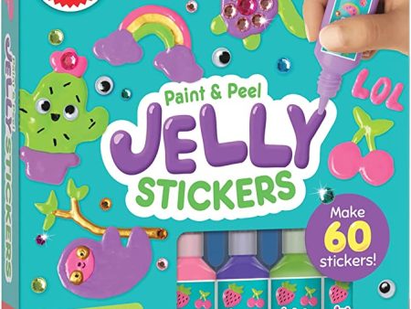 Paint & Peel Jelly Stickers Book & Activity Kit Online