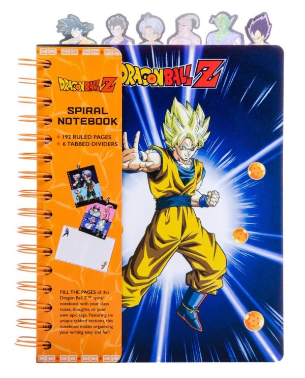 Dragon Ball Z Spiral Notebook Online Hot Sale