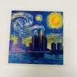 Detroit Starry Night Coaster For Sale