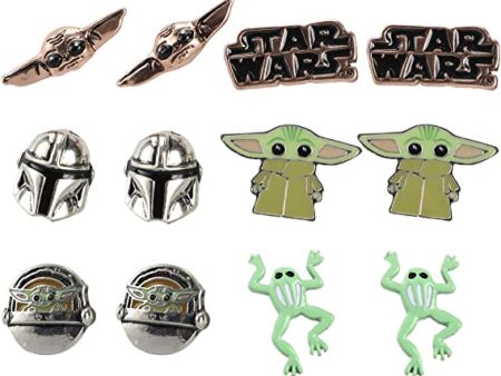 Mandalorian And Grogu Earring Set Star Wars Online